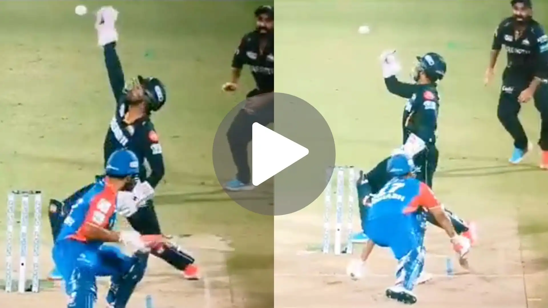 [Watch] Saha Fails To Do An MS Dhoni As His Hara kiri Gives Pant A Lifeline